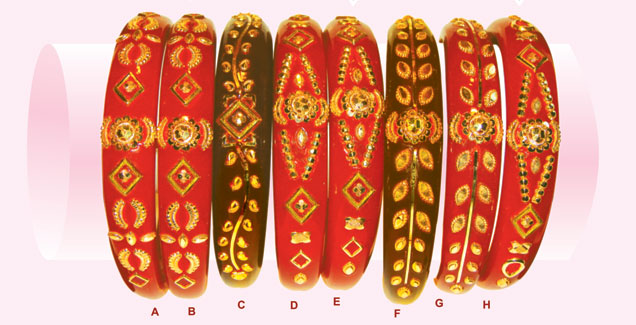 Mahalaxmi Jewellers Gold Pasting Pola Design Number two.